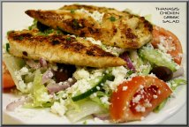 Thanasi's Chicken Greek Salad