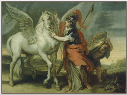 Pegasus and Athena